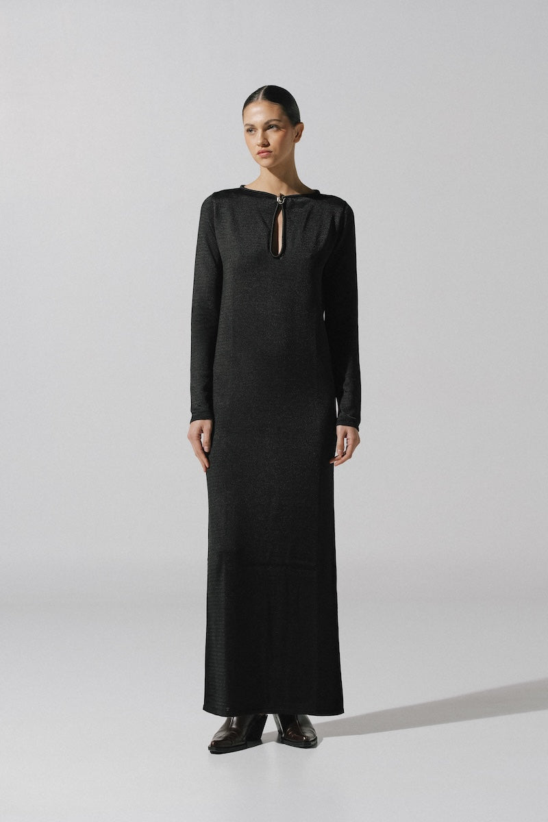 RAMILA MAXI DRESS IN BLACK