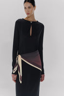 Black Ramila Maxi Dress by Baobab featuring flowing fabric and a relaxed fit, perfect for casual or evening wear.