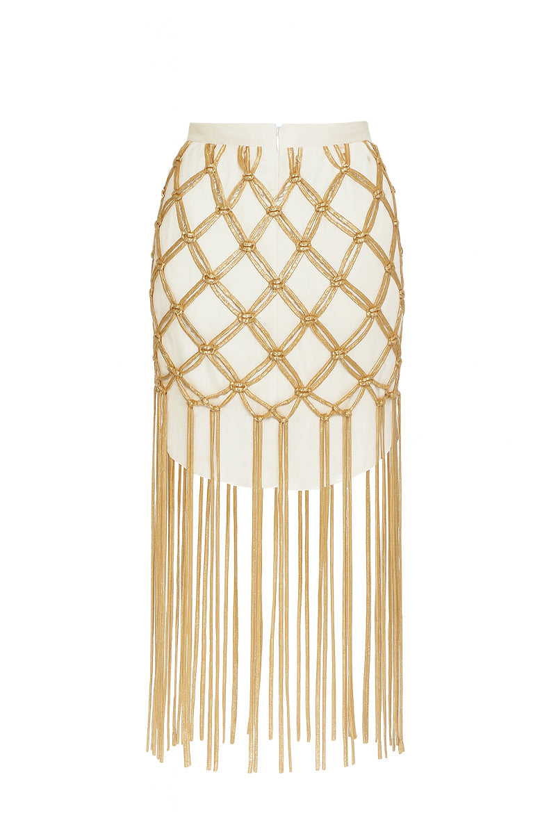 RED MINI SKIRT - CULT MIA