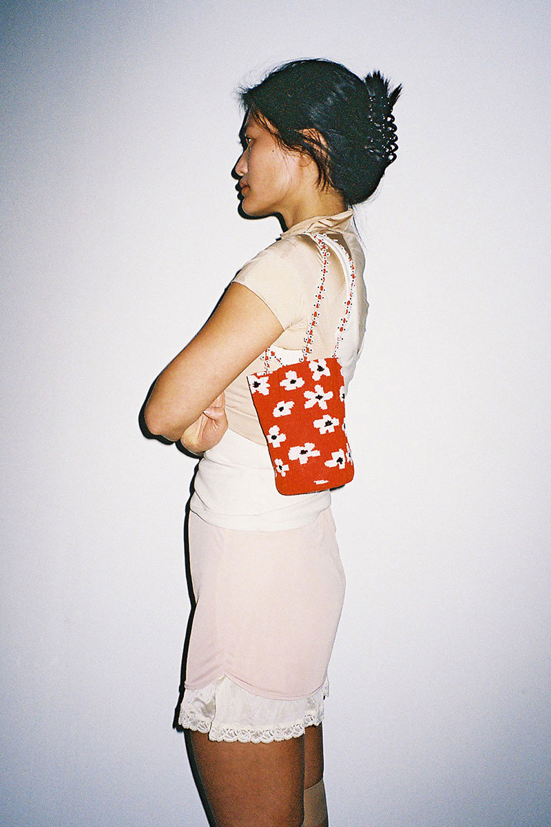 RED FLOWER DREAM BAG