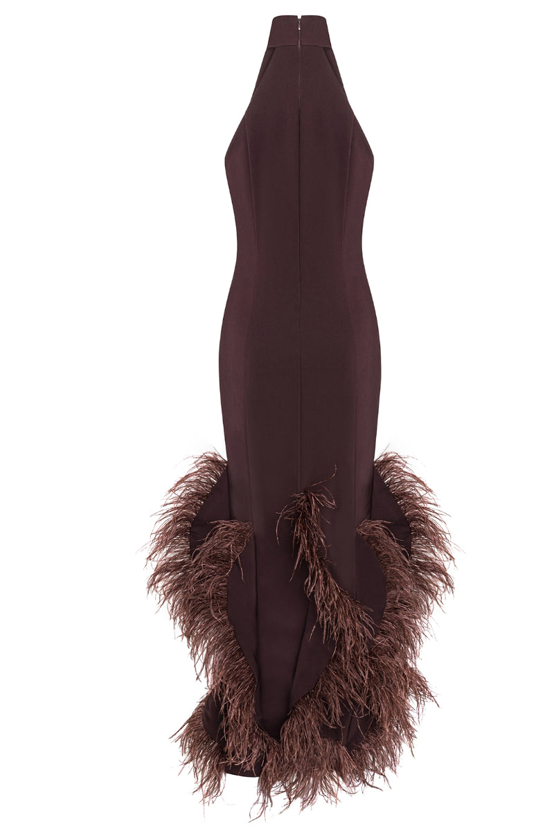 Nana Gotti ST. MARKS EDGE gown featuring intricate lace details and elegant design, perfect for formal occasions.