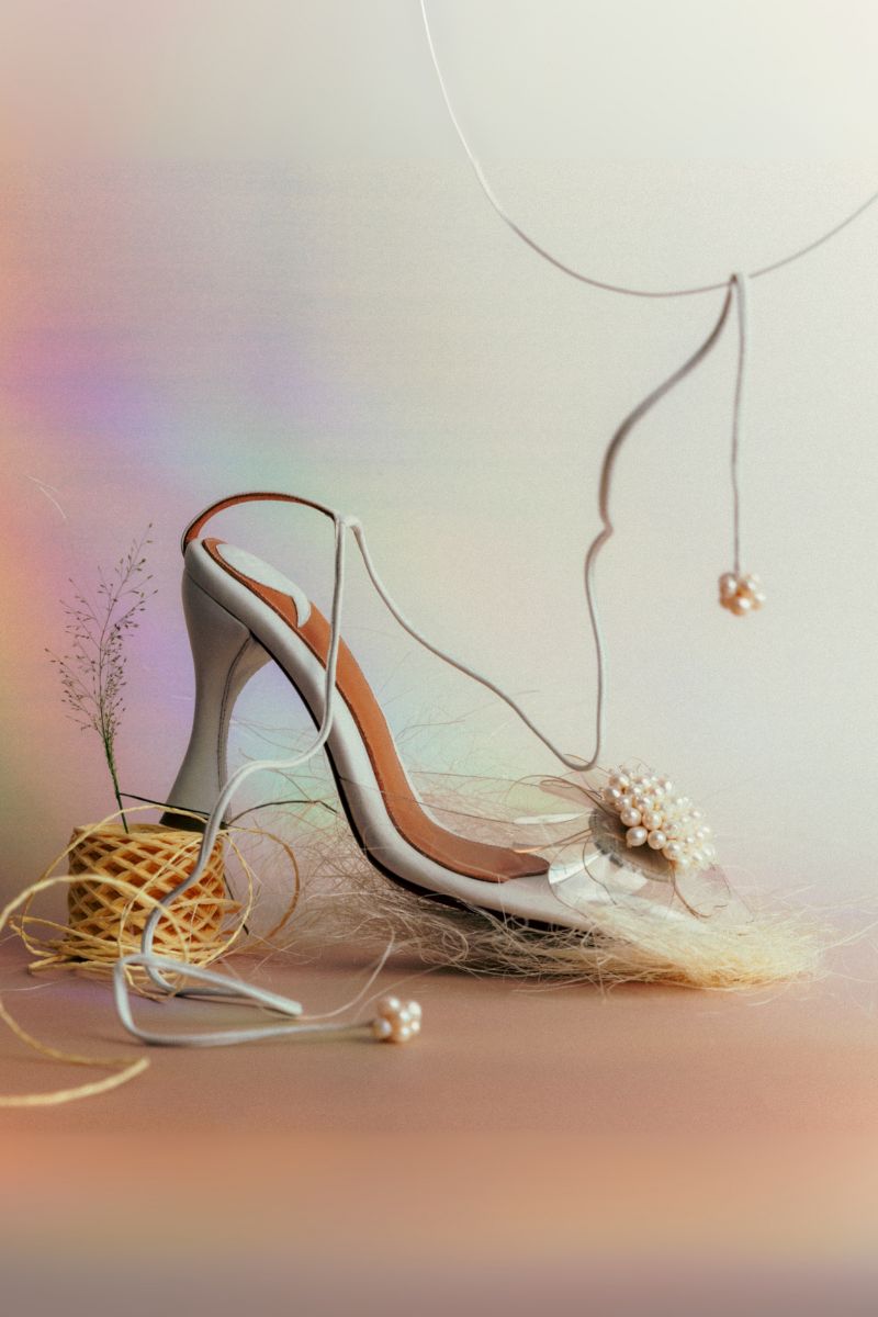 Christin Wu Whitney heels in jasmine color showing elegant pointed toe and stiletto heel design.