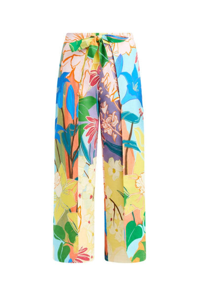 CHLOE WRAP PANTS IN PRIMROSE FLORALS | CULT MIA | Mestiza New York