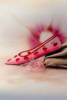 Christin Wu Wynne flats with pointed toes and sleek design, showcased on a neutral background in this stylish footwear image.
