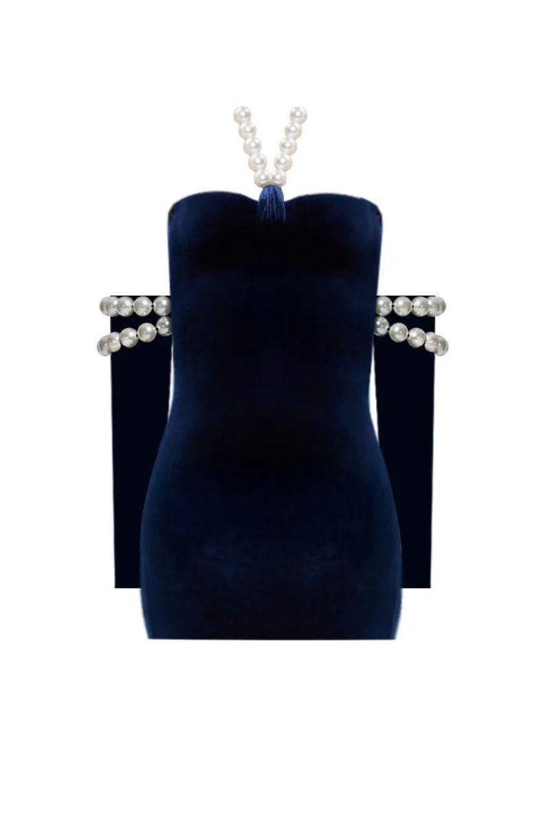 ETERNAL HEIR MINI NAVY DRESS