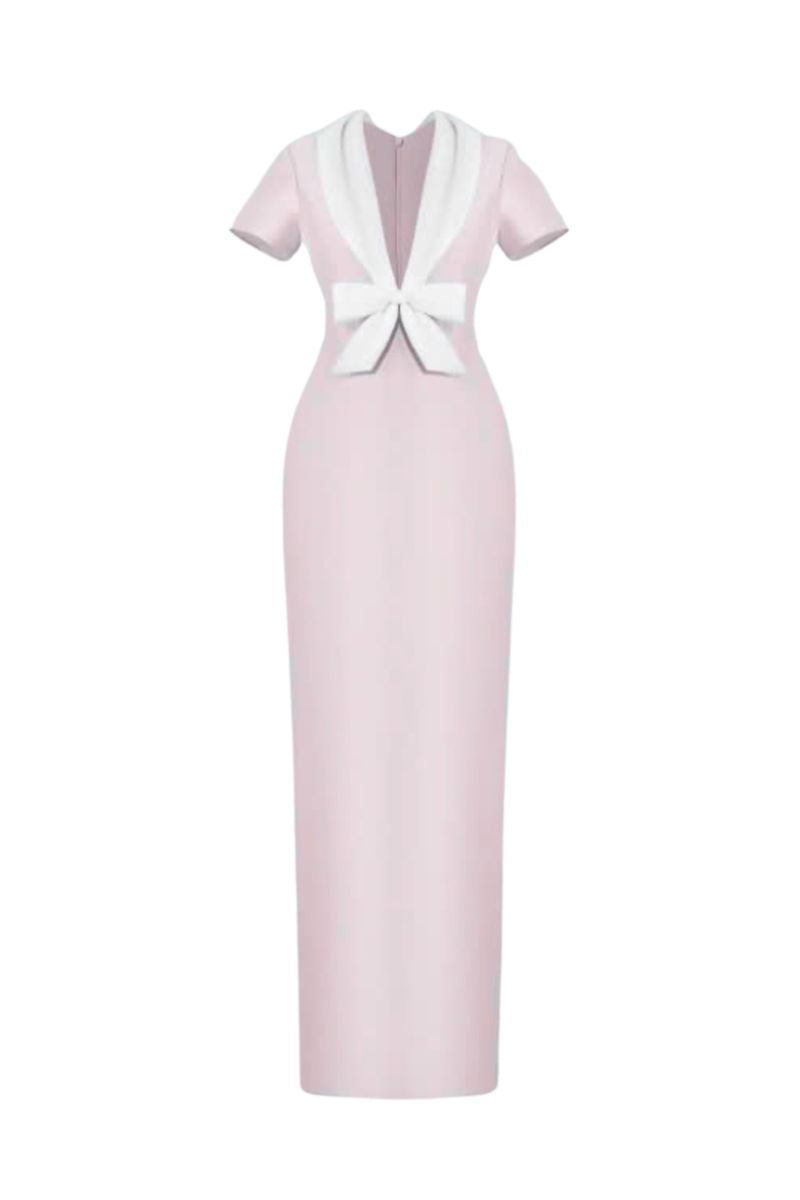 SWEETHEAR SILK DRESS IN PINK - CULT MIA