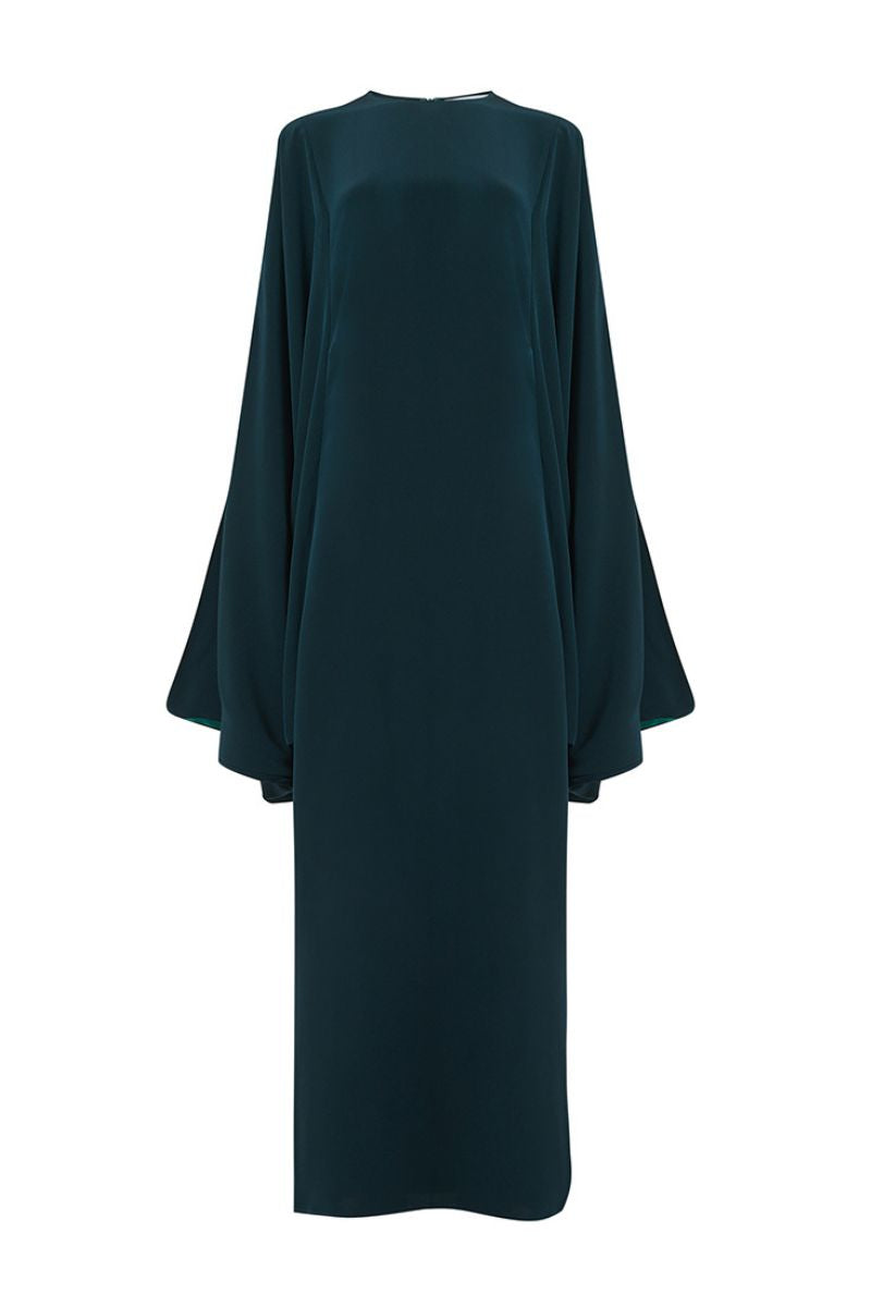 CONTRAST COLOUR MAXI SLEEVE KAFTAN