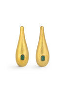 Fenomena Hudson Drop Tears earrings featuring elegant teardrop-shaped design in silver-tone metal.