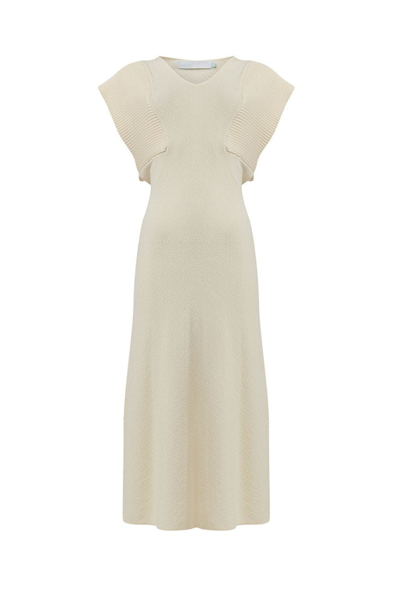 RIBBED MAXI KNIT DRESS