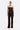 RIVIERA ESPRESSO SILK-SATIN BIAS-CUT SLIM PANTS - CULT MIA