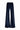 RIVIERA NAVY SILK-SATIN BIAS-CUT SLIM PANT - CULT MIA