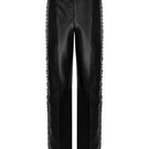 Black MATTERS Rogue trousers featuring a tailored fit and stylish design, shown in a close-up image.