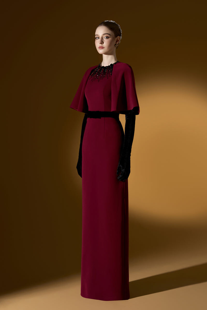 TULIP CREPE MAXI DRESS IN RED | CULT MIA | I.H.F TULIP CREPE MAXI DRESS IN RED | CULT MIA | I.H.F