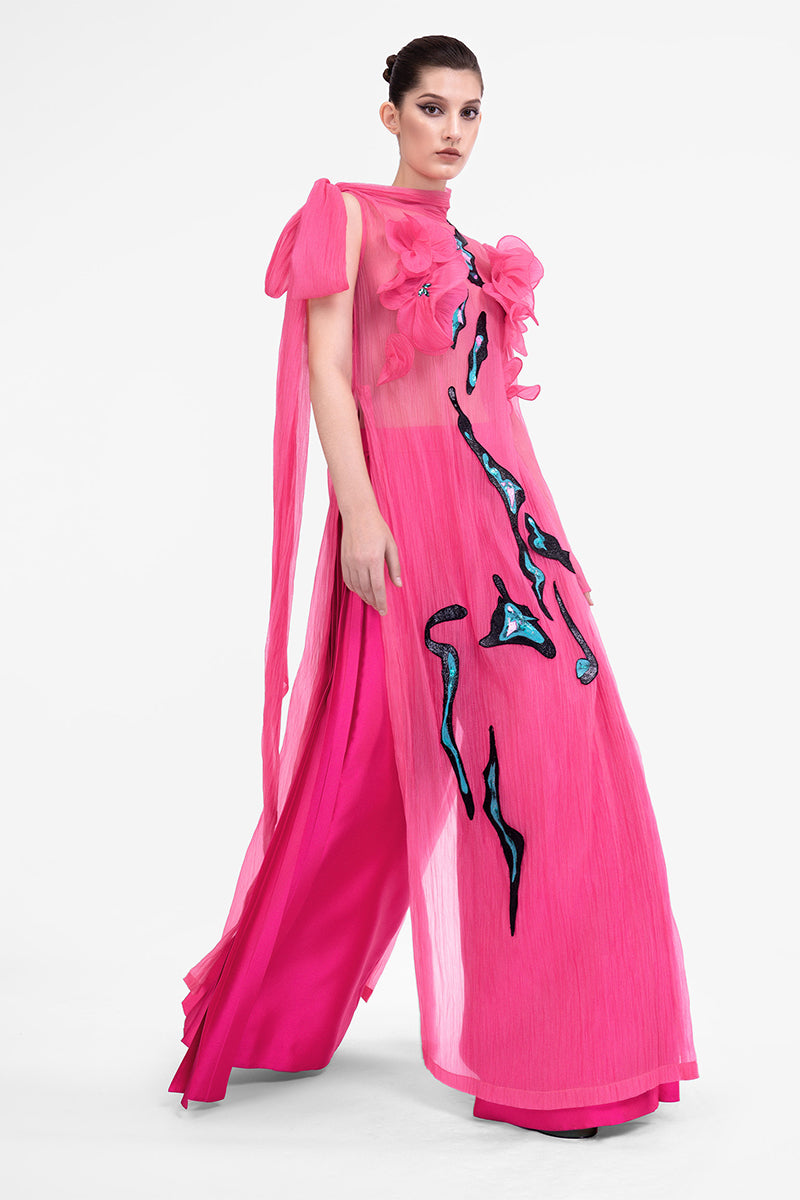 TASTE OF ILLUSION GOWN - CULT MIA