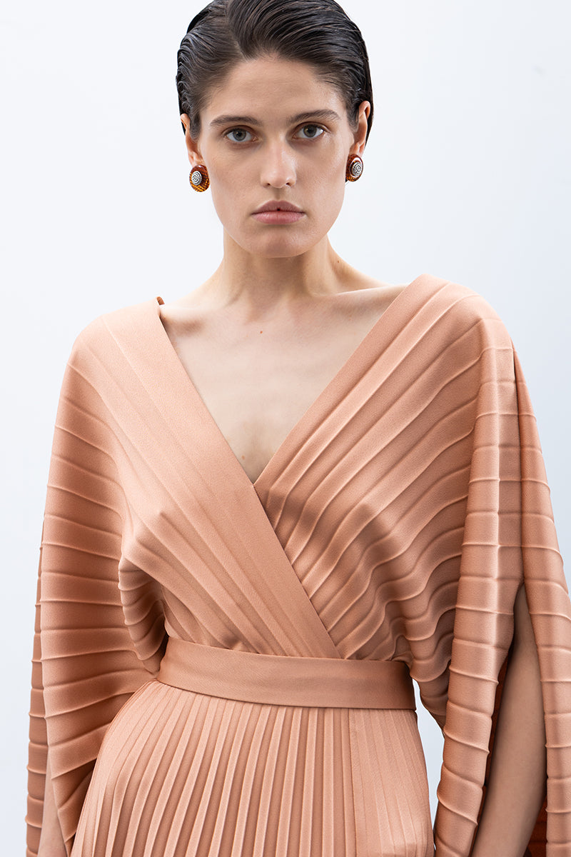 SOLEIL GOWN IN BRONZE - CULT MIA