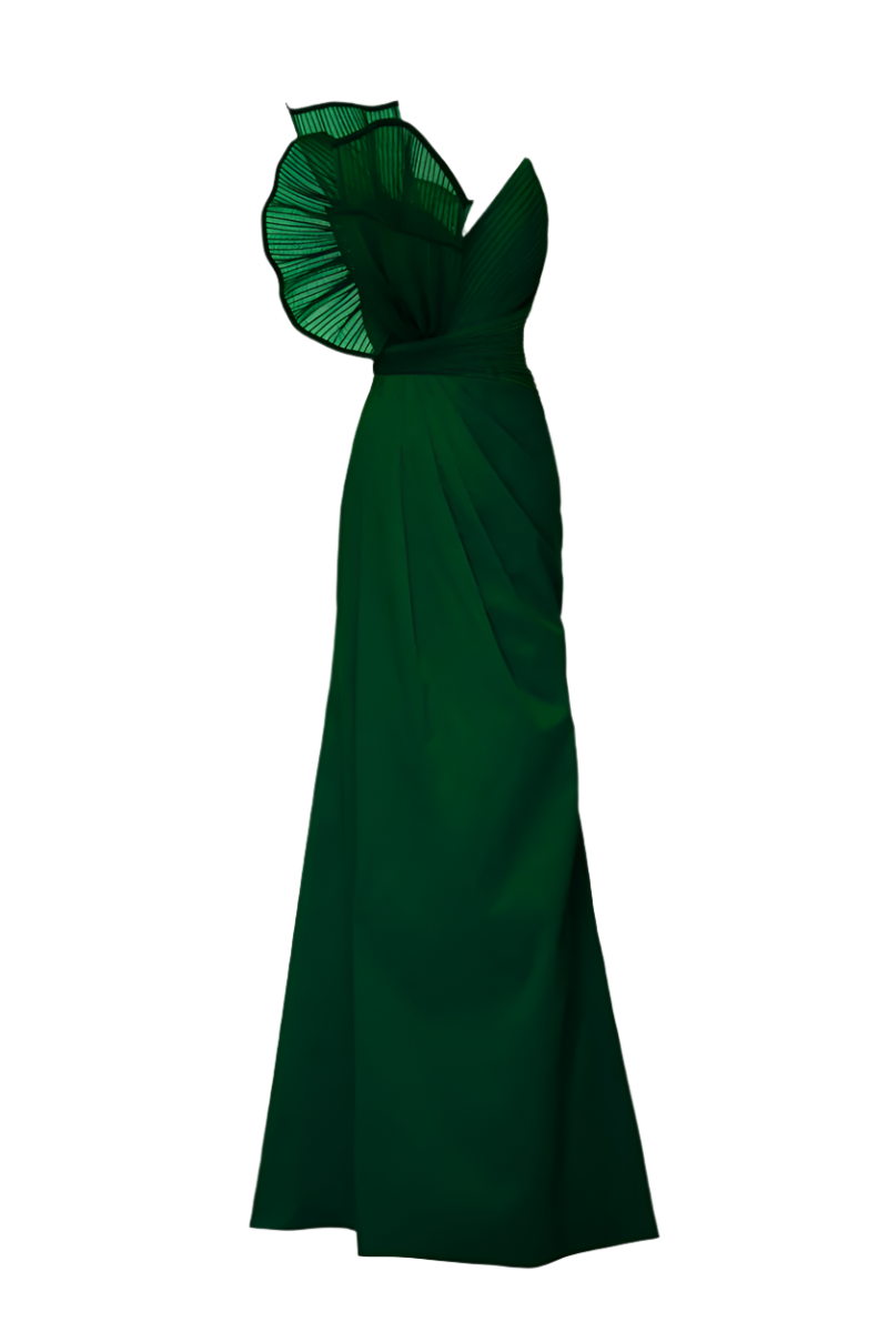 SAGE DRESS IN EMERALD - CULT MIA