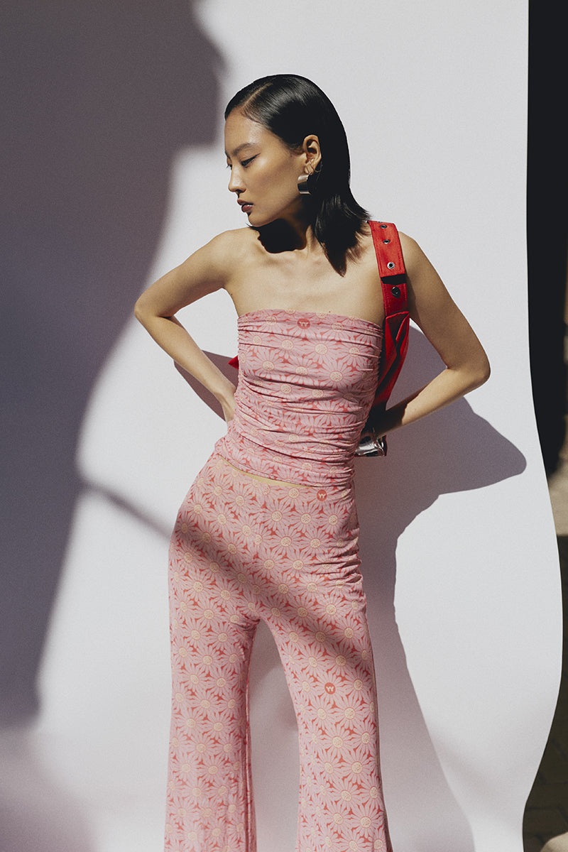 PINK PRINT TOP - CULT MIA