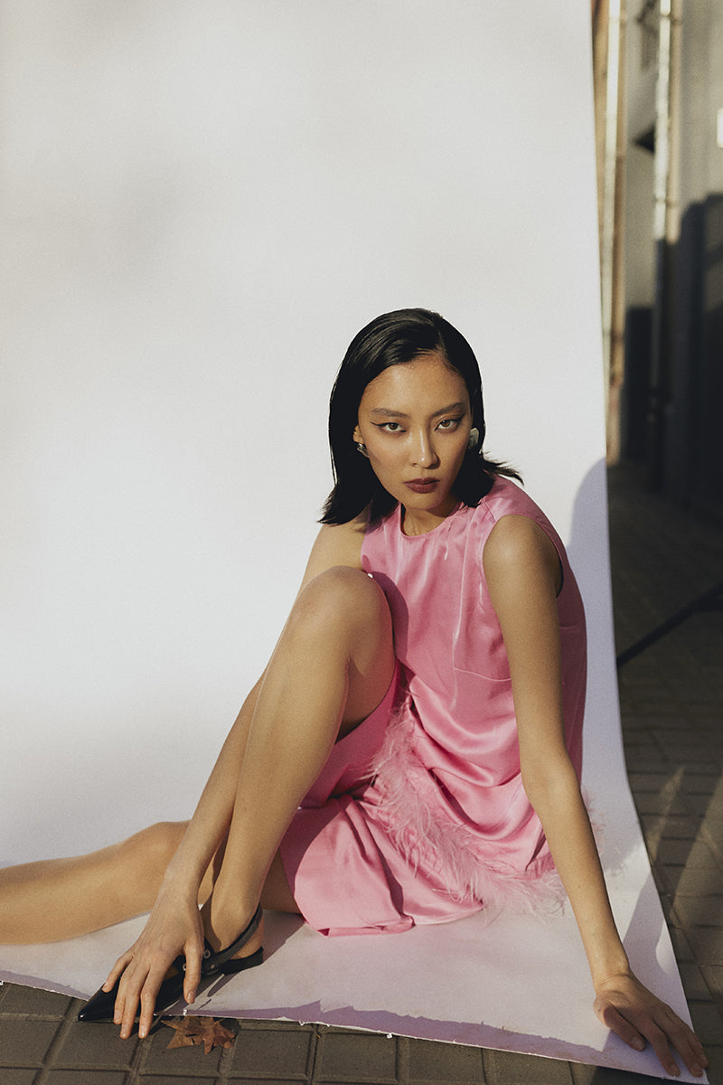 PINK CULOTTE SHORTS - CULT MIA
