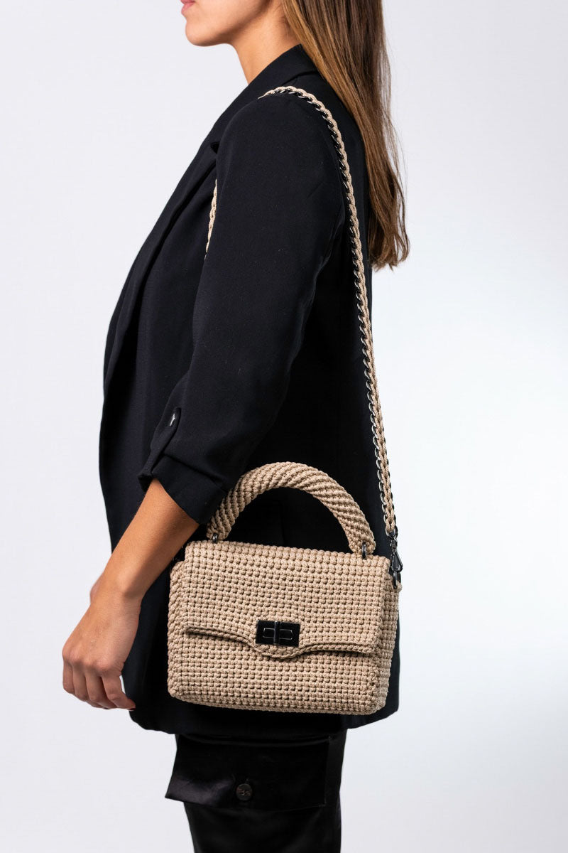 SERENA BEIGE BAG - CULT MIA