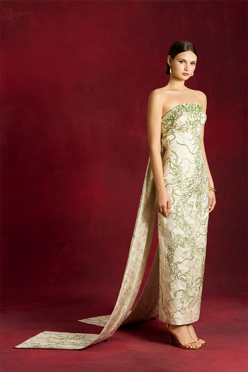 PHOENIX BROCADE GOWN | CULT MIA