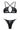 BLACK GEMMA BRA AND CLARA BLACK BRAZILIAN BRIEF - CULT MIA