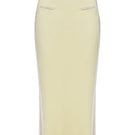 Jenny K Tran Shefford Maxi Skirt in flowing fabric, featuring a stylish design perfect for casual or dressy occasions.