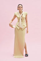 Jenny K Tran Sheringham blazer jacket in classic tailored style with a sleek fit and structured lapels.