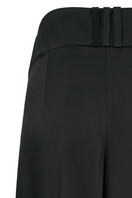 Black Sienna pants by Lorena Saravia, showing the back view with tailored fit and stylish design.
