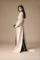 ROBE SILVA NOIR-BEIGE