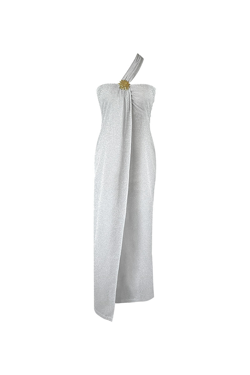 SILVER MIST MAXI DRESS - CULT MIA