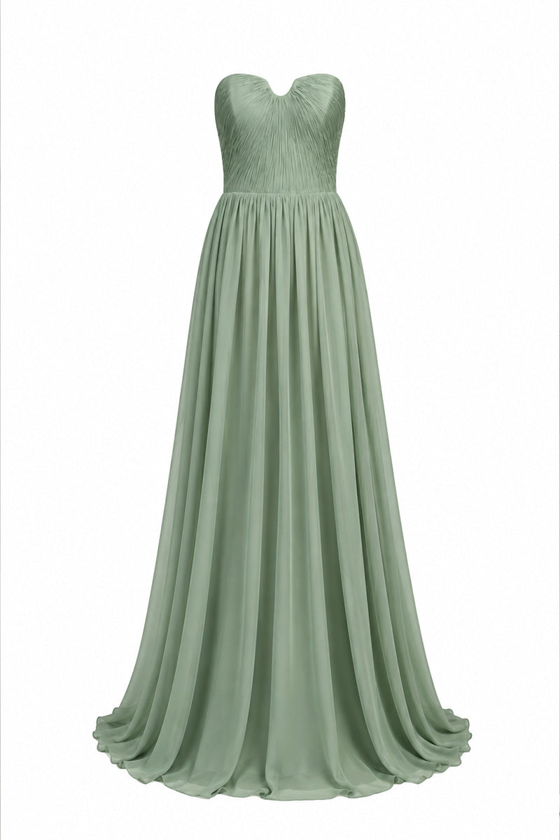 Joanna Andraos strapless gown with a flowing fabric and a detachable cape, elegant evening wear for formal occasions.