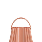 Touchless champagne silk clutch bag with elegant design, suitable for formal occasions, featuring a sleek and stylish appearance.