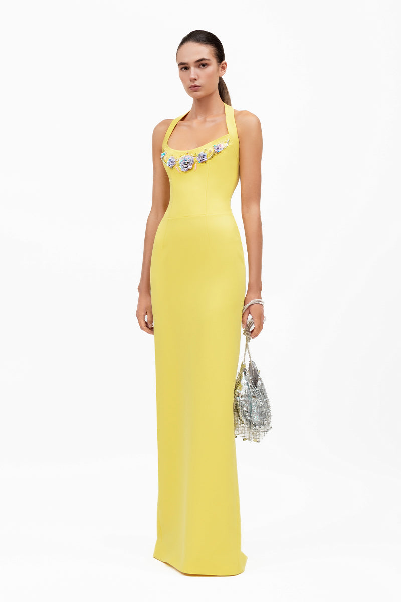 SOL DRESS IN BABY YELLOW | CULT MIA