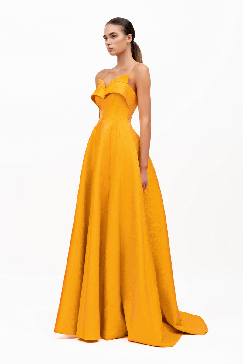 SOLEIL DRESS IN TANGERINE | CULT MIA SOLEIL DRESS IN TANGERINE | CULT MIA