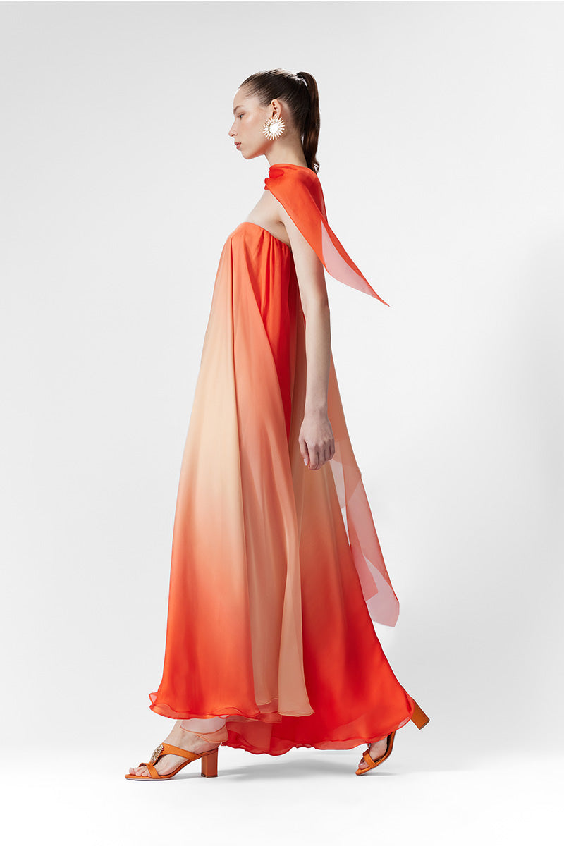 SOLEIL ARANCIA MAXI DRESS - CULT MIA