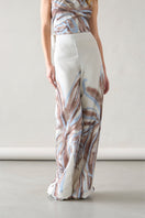 Tinta Latina Solei pants in ivory print, stylish and comfortable women's pants with a vibrant floral pattern.