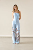 Tinta Latina Lettí Top in soft blue, stylish women's tops featuring a comfortable, lightweight fabric and modern design.