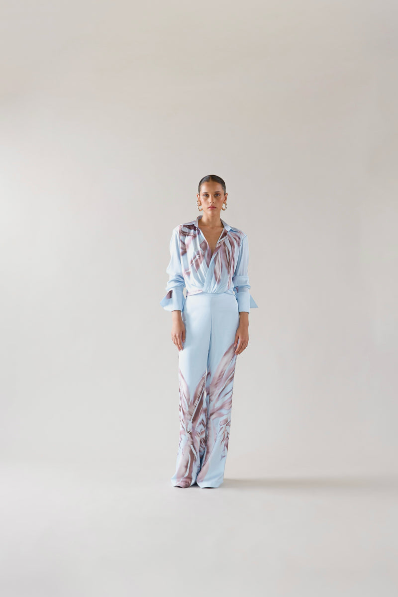 SOLER PANTS IN BLUE PRINT