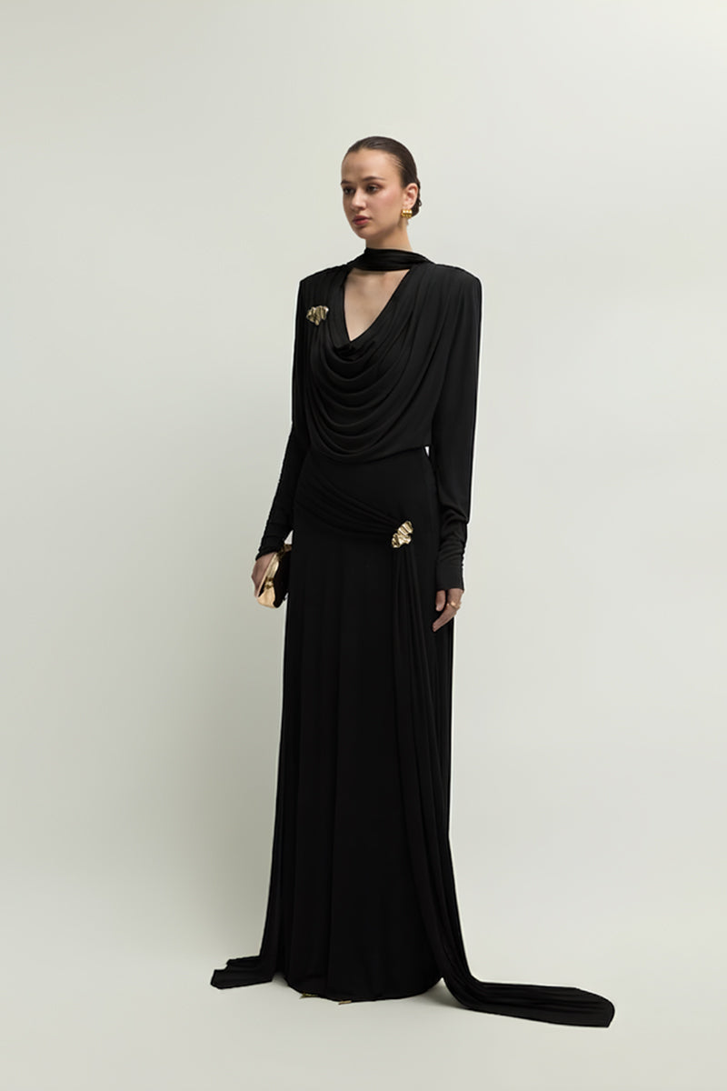Black SONIQ top by Jenny K Tran, stylish sleeveless blouse with a sleek fit, perfect for casual or dressy occasions.