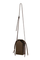 PODYH Vitryak brown shoulder bag with adjustable strap and sleek design, perfect for everyday use and fashionable styling.