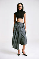 Sean Sheila cropped corset top, stylish and fitted, shown from the front in this image. Perfect for trendy tops collection.