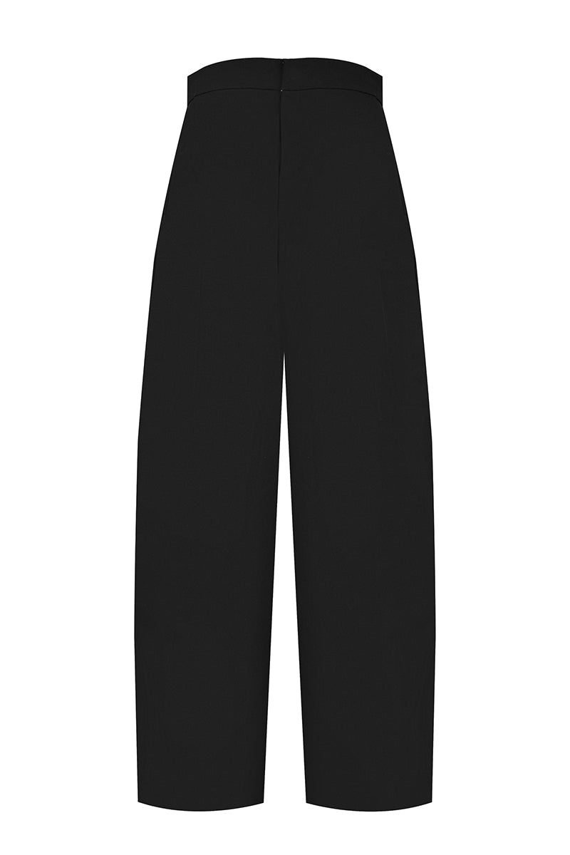 Sean Sheila cowboy pants front view, rugged denim jeans with Western-style stitching and classic fit.