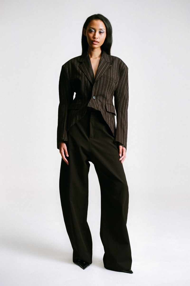 Sean Sheila cowboy pants with front view, featuring classic Western styling and detailed stitching on durable fabric.