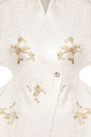 Embroidered kimono top by Sean Sheila featuring intricate embroidery and flowing fabric, stylish and comfortable women's clothing.