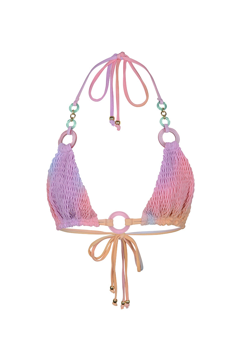 SUNSET SMOKED PINK BIKINI - CULT MIA