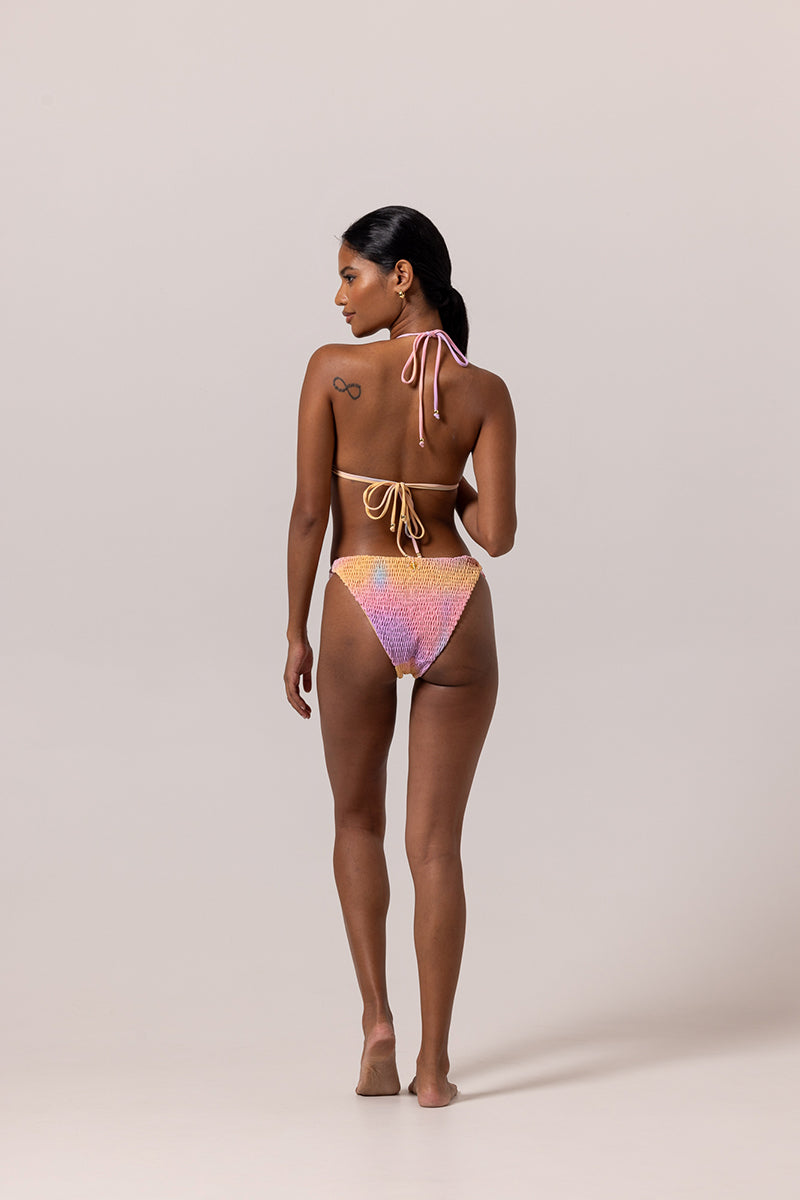 SUNSET SMOKED PINK BIKINI - CULT MIA