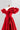 RED VOLUME SCULPTED GOWN - CULT MIA