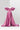 PINK VOLUME SCULPTED GOWN - CULT MIA