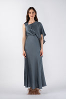 Mastani Sadat Dusk maxi dress featuring elegant fabric and flowing silhouette, perfect for sophisticated occasions.