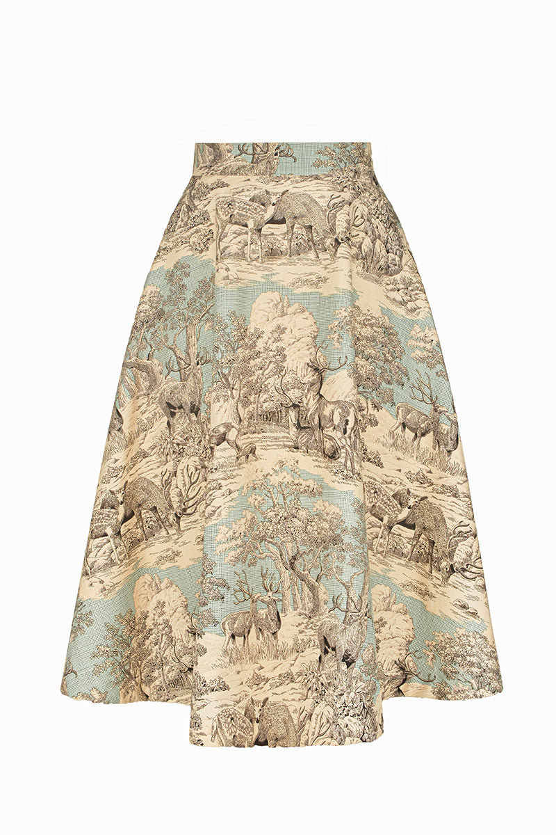 SAFARI TOP AND SKIRT SET - CULT MIA